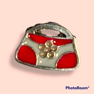 Pink Purse Floating Charm